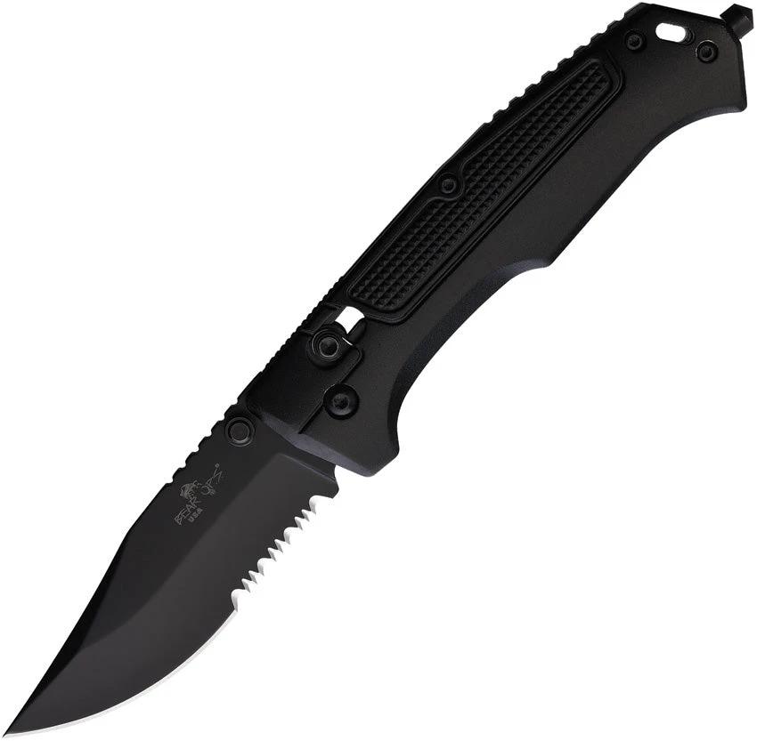 Bear & Son Rancor IV Slide Lock Clip MC-550-AIBK-BSR by Bear & Son