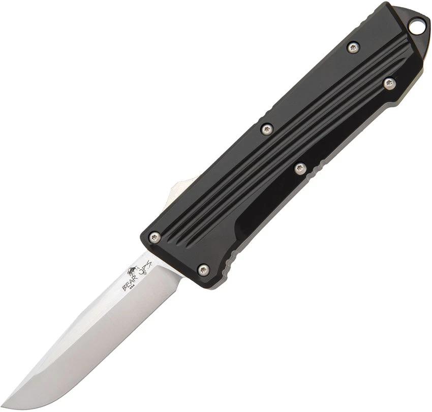 Bear & Son Auto Double Clutch IV OTF OTF-400-ALBK-S by Bear & Son