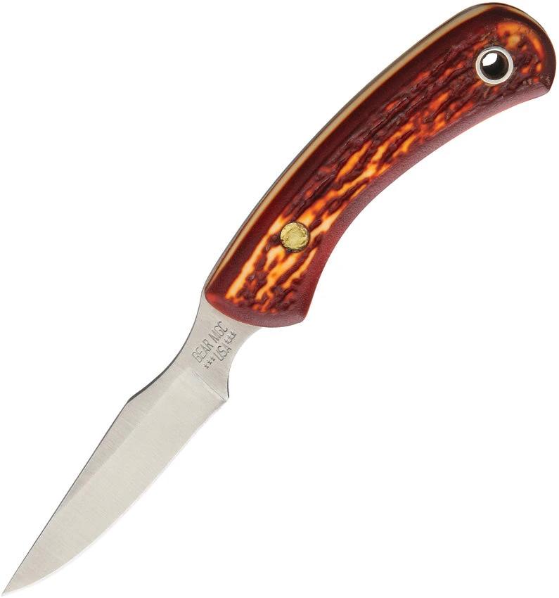 Bear & Son Fixed Blade Stag Delrin SD42 by Bear & Son