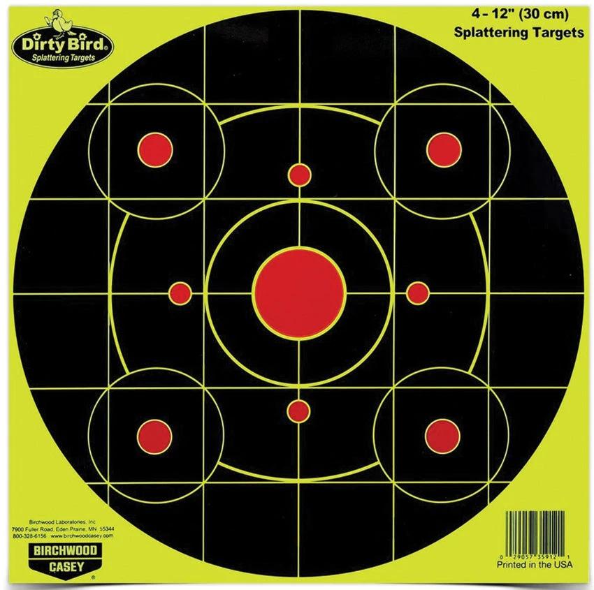 Birchwood Casey Dirty Bird Sight-In Target BC-35925 by Birchwood Casey