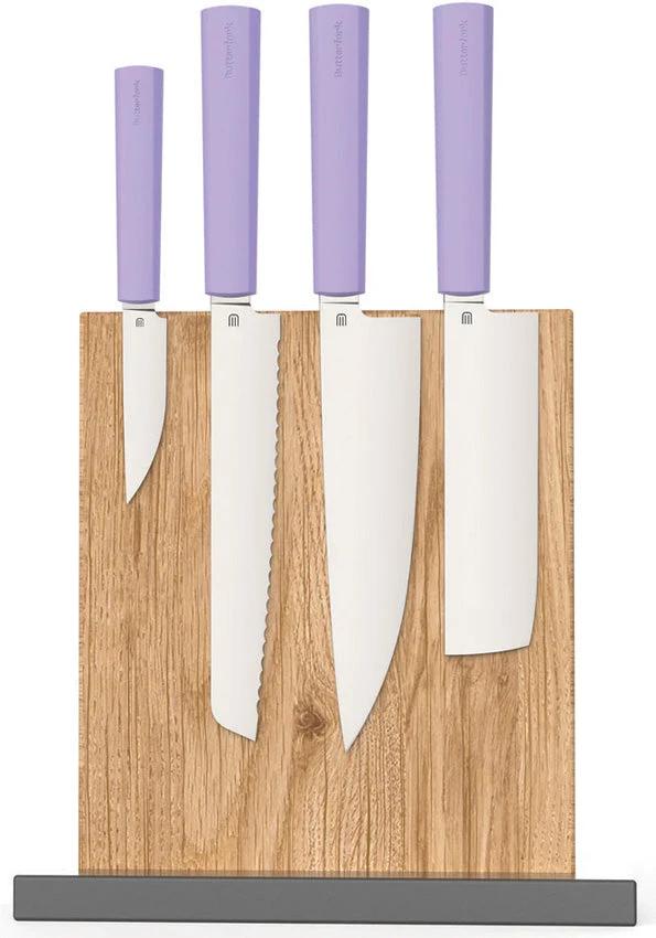 Butterfork Modern Kitchen Set w/Stand PPL BF01-WS-PP by Butterfork