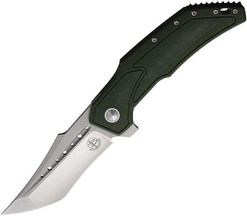 Begg Knives Astio Framelock OD AISTO by Begg Knives