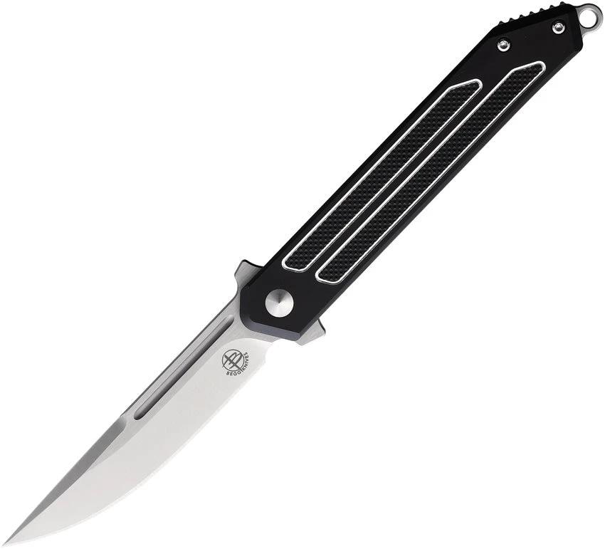 Begg Knives Kwaiken Linerlock Black KWAIKEN by Begg Knives