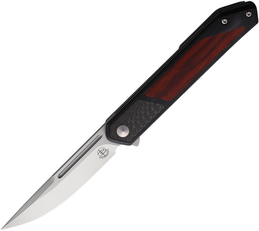 Begg Knives Kwaiken Linerlock Black/Red KWAIKEN