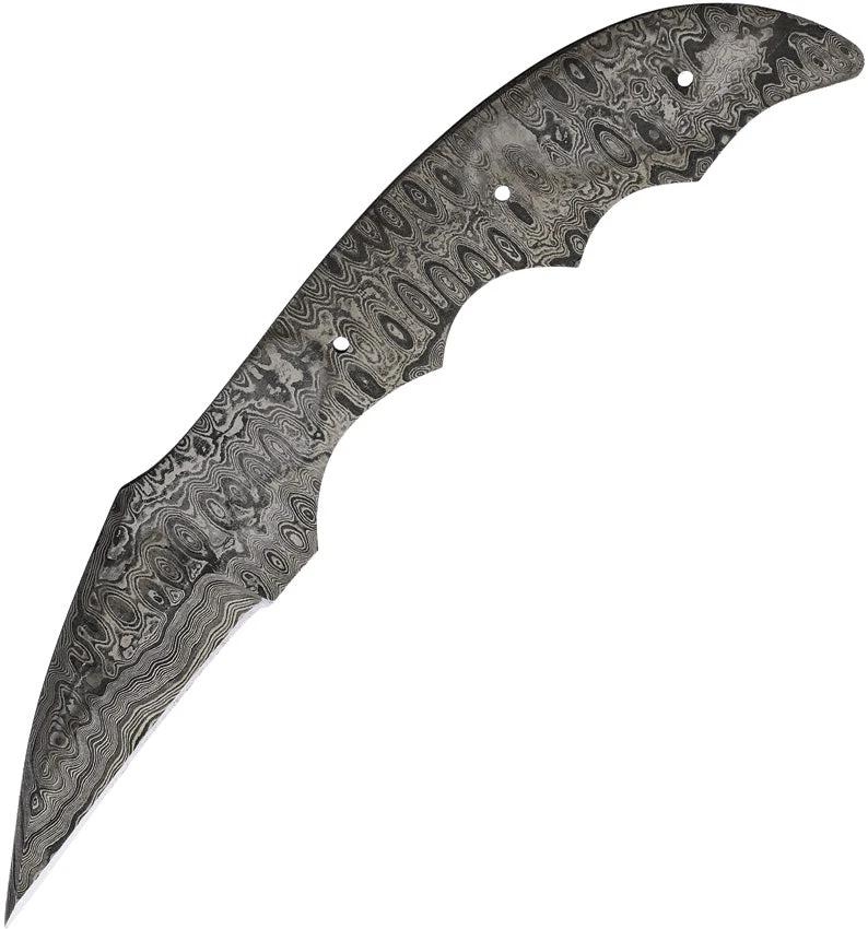 Knifemaking Damascus Knife Blade BL-12DM /DM by Knifemaking