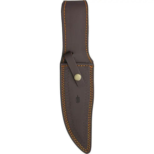 BucknBear Kings Stag Bowie Knife With Damascus Clip Point Blade 11.25in Stag Handle For Outdoorsmen by BucknBear