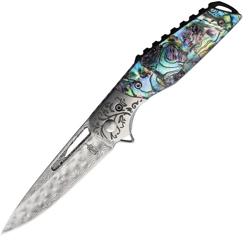 BucknBear Abalone Linerlock BNB1991A by BucknBear
