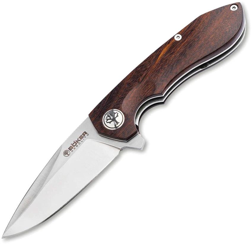 Boker Wiki G Linerlock Wood 01BA3722G by Boker