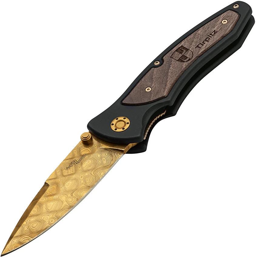 Boker Tirpitz Linerlock Damascus 110194DAM by Boker