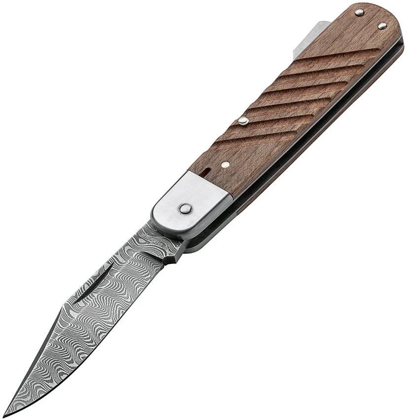 Boker Premium Damascus Lockback Knife For Collectors by Boker