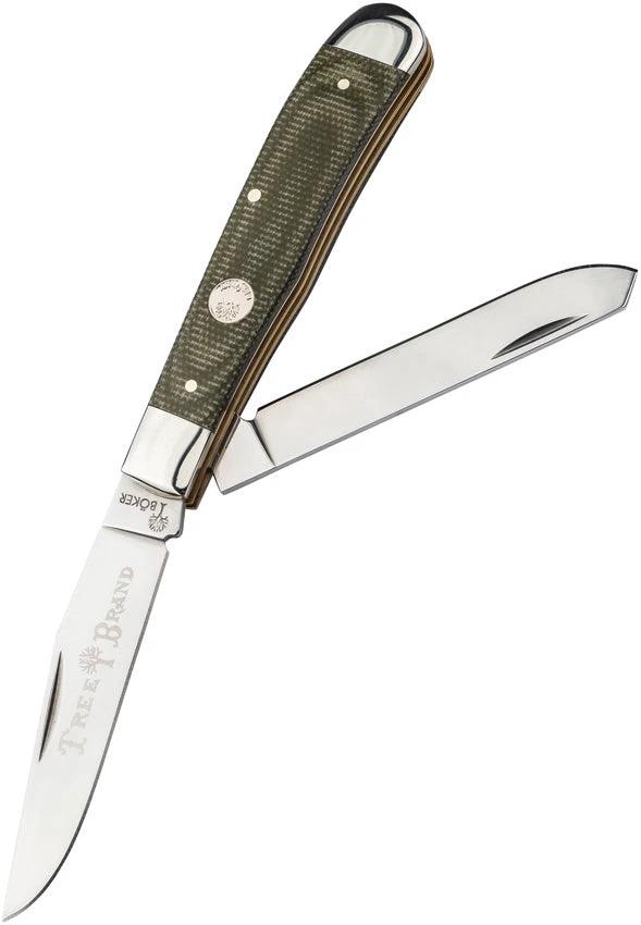 Boker TS 2.0 Trapper Canvas Micarta 110888 by Boker
