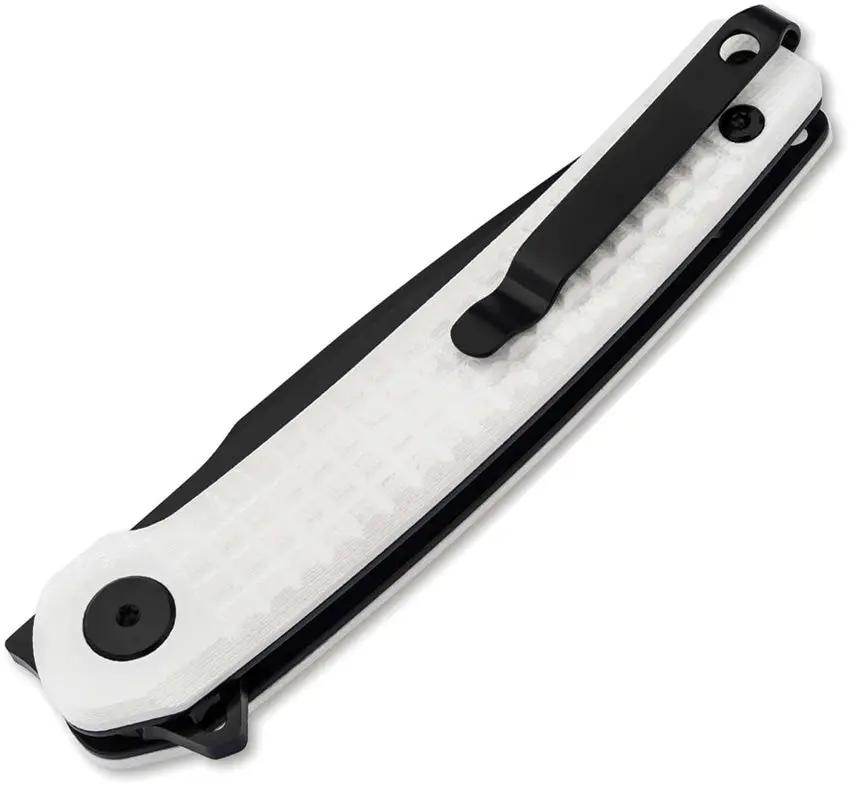 Boker Magnum Empery Linerlock 01SC090 EDC Knife With Black 440 Stainless Blade G10 White Frag Pattern Handle by Boker Magnum