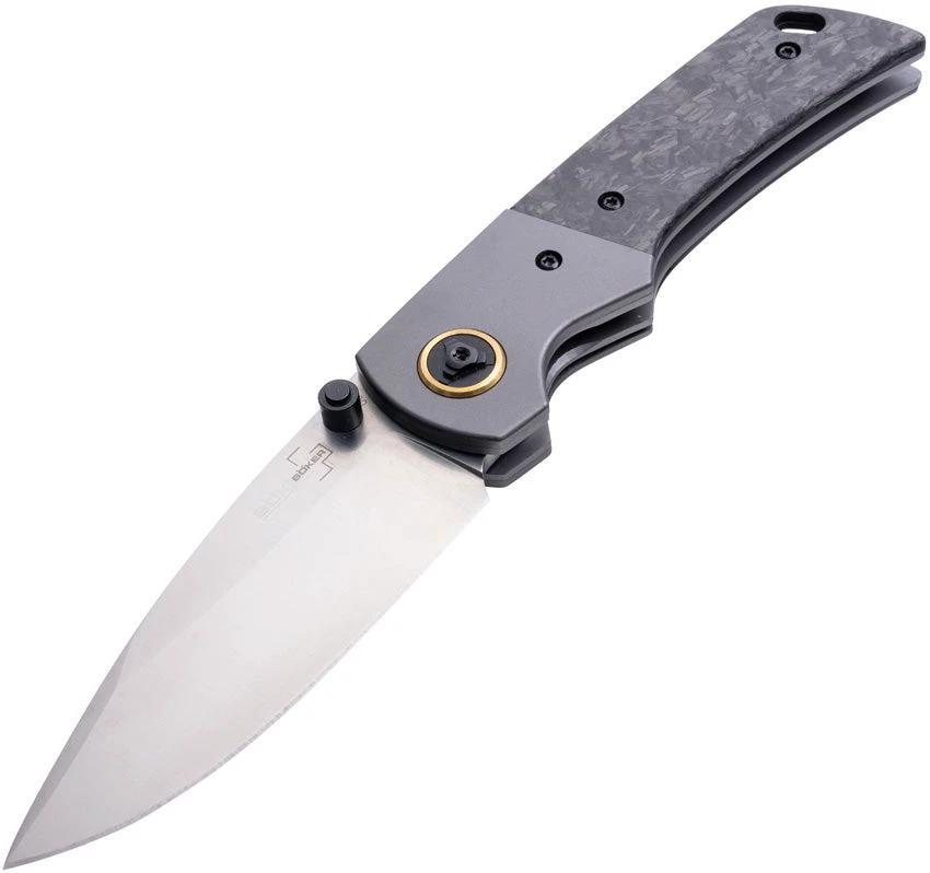 Boker Plus Gulo Linerlock Marble CF 01BO177 by Boker Plus