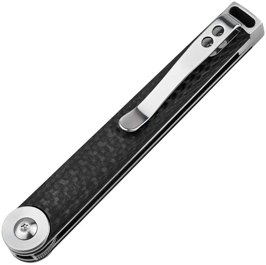 Boker Plus Kaizen Linerlock Folding Knife Satin CPM S35VN Blade Carbon Fiber Handle for EDC Enthusiasts by Boker Plus