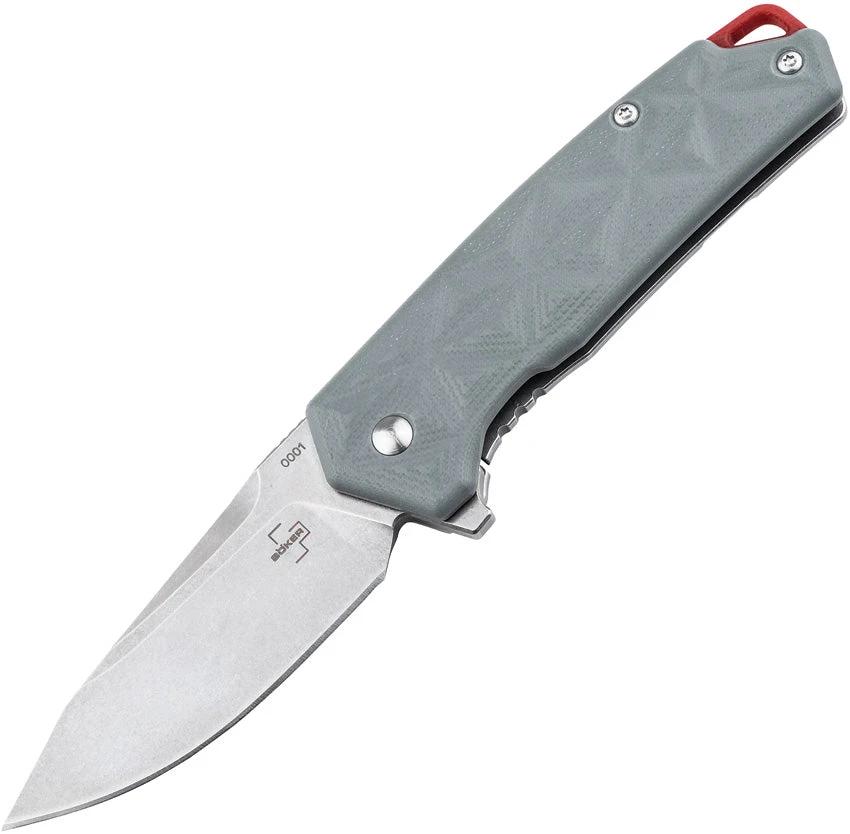 Boker Plus Gemtek Framelock Gray 01BO553 by Boker Plus