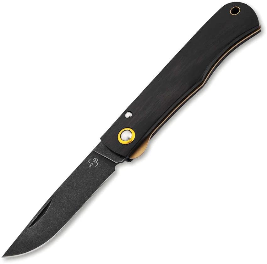 Boker Plus Rusticus Medium Linerlock Ebo 01BP0042 by Boker Plus