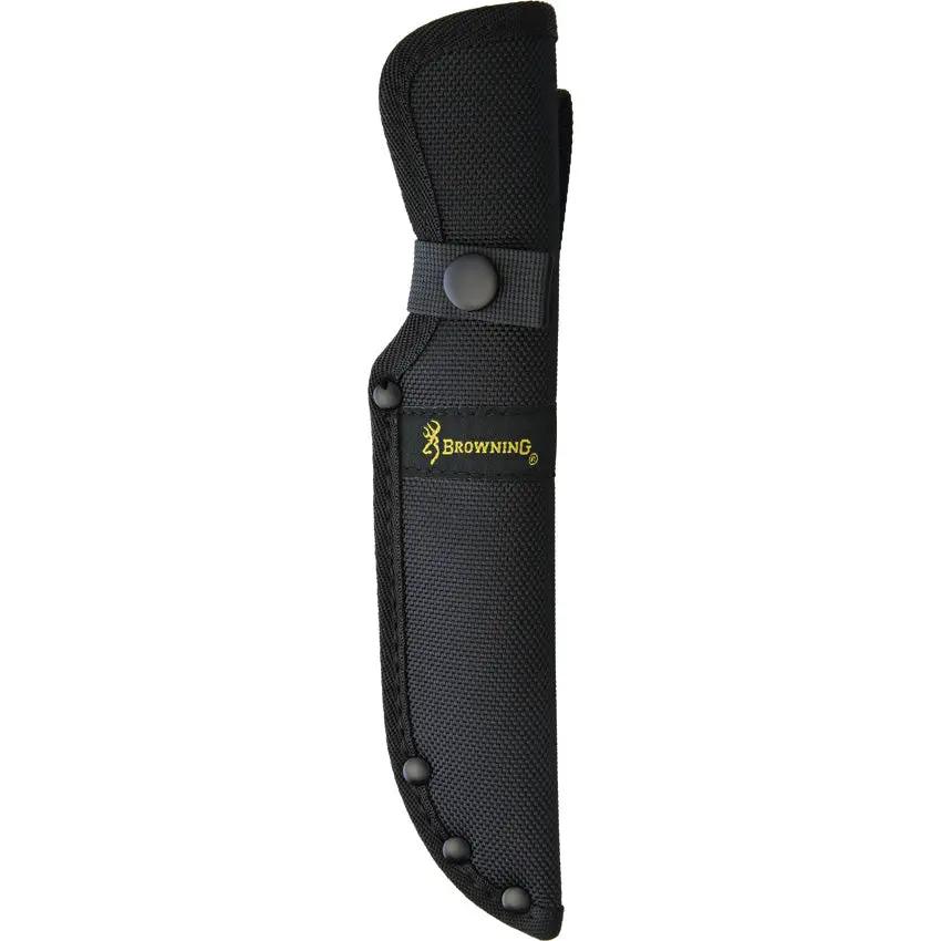 Browning Fixed Blade Knife Satin 5.75 Inch Blade Red Sandalwood Handle For Outdoorsmen by Browning
