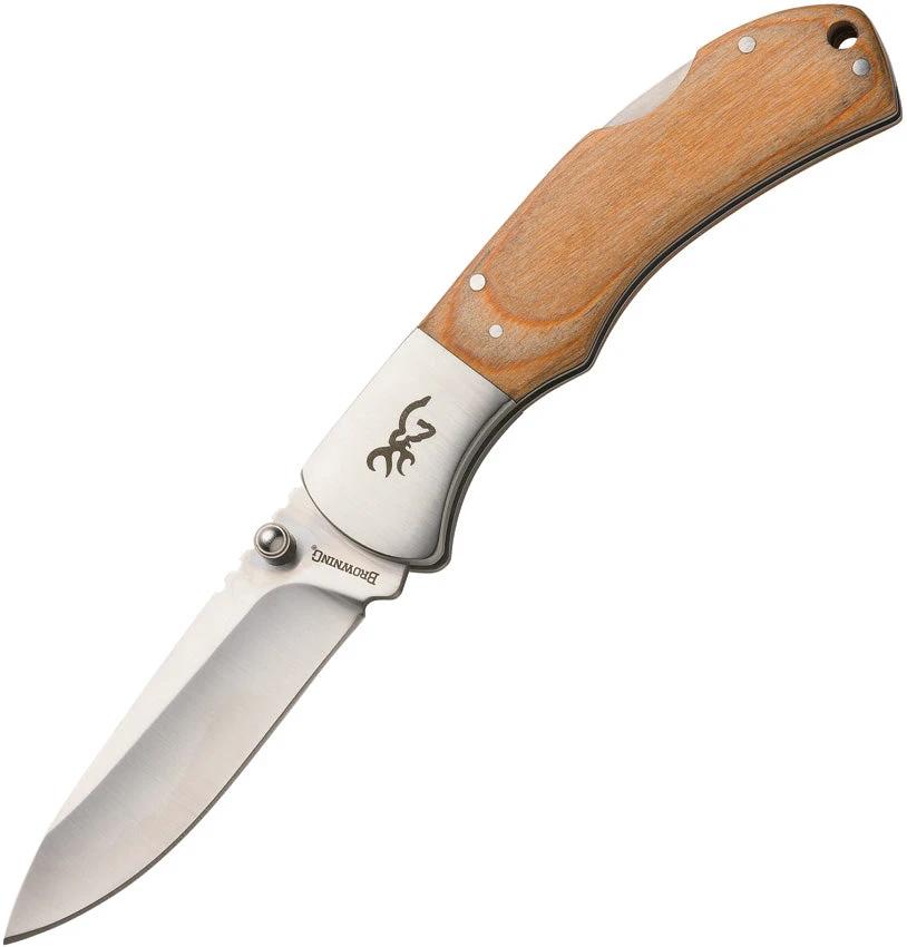 Browning Lockback Maple Pakkawood 3220368 by Browning