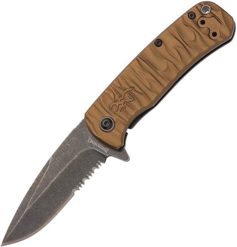 Browning Riverstone Framelock Bronze 3220527B by Browning