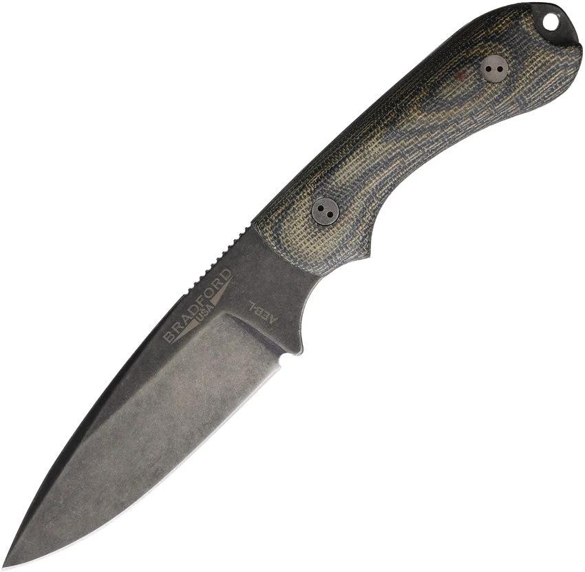 Bradford Knives Guardian 3.2 3D Camo Micarta 3.2FE-109N-AEBL by Bradford Knives