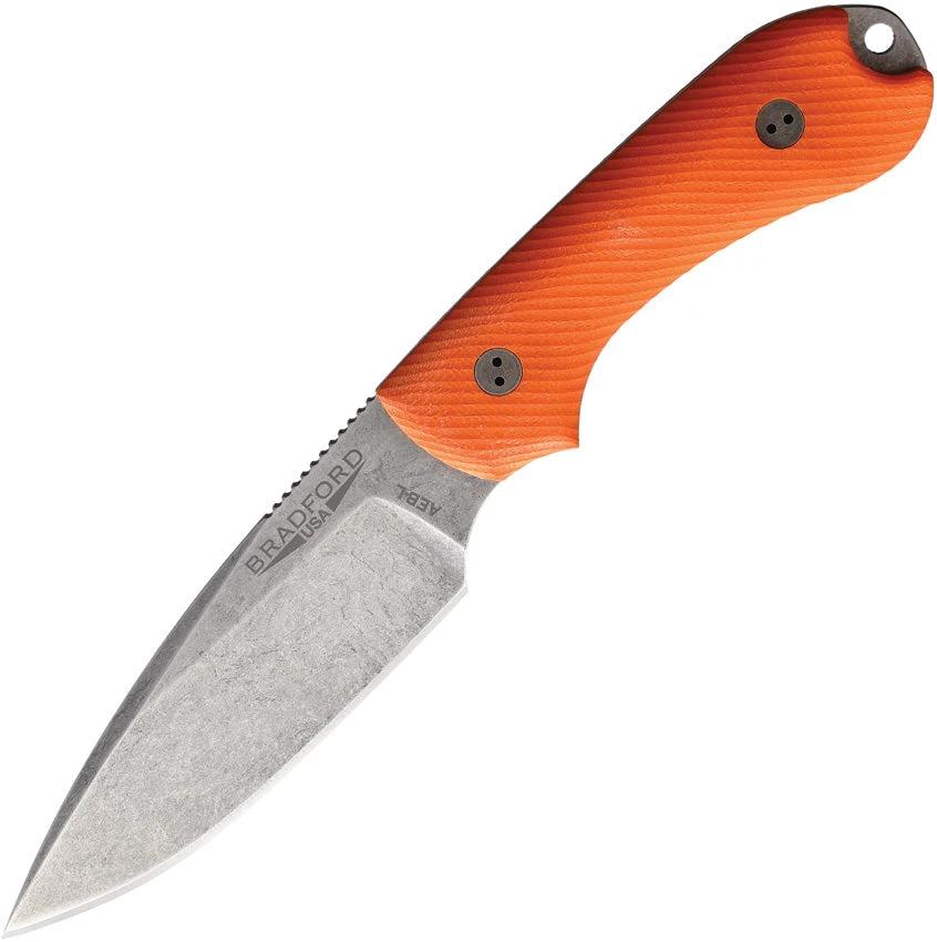 Bradford Knives Guardian 3 3D Orange 3FE-105-AEBL by Bradford Knives
