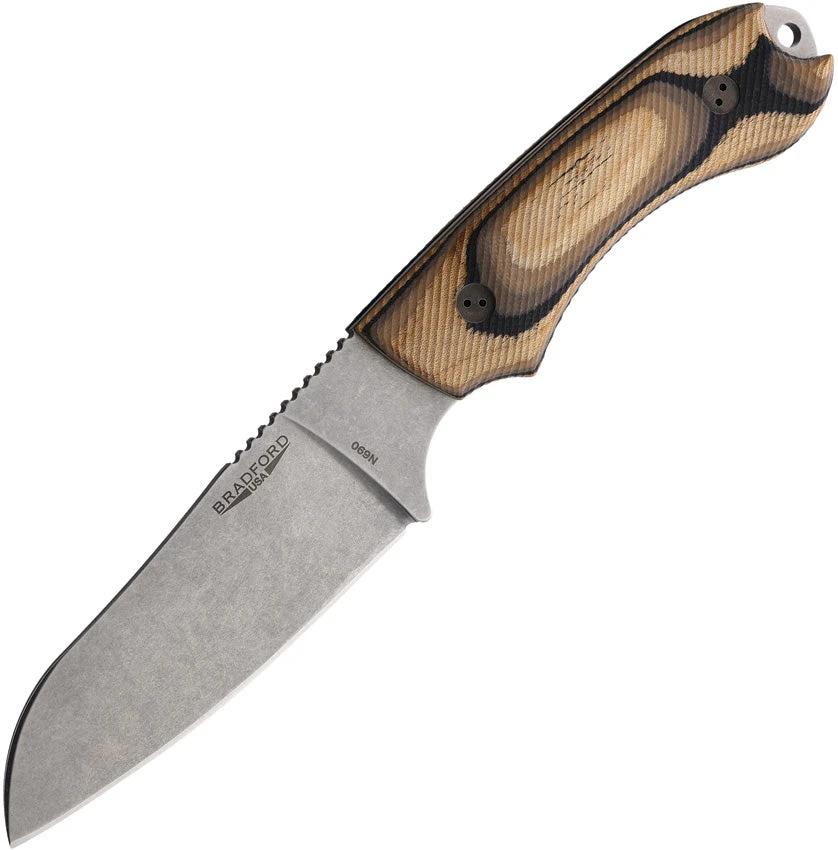 Bradford Knives Guardian 4 Sheepsfoot 4SF-115-N690 by Bradford Knives