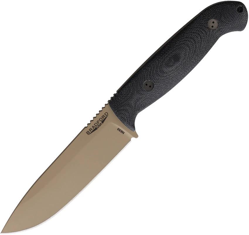 Bradford Knives Guardian 5.5 Coy Cerakote 5.5S-101CB-N690 by Bradford Knives