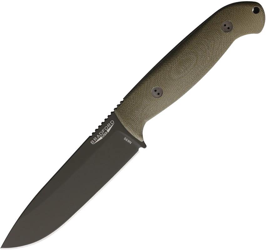 Bradford Knives Guardian 5.5 OD Cerakote 5.5S-102OD-N690 by Bradford Knives