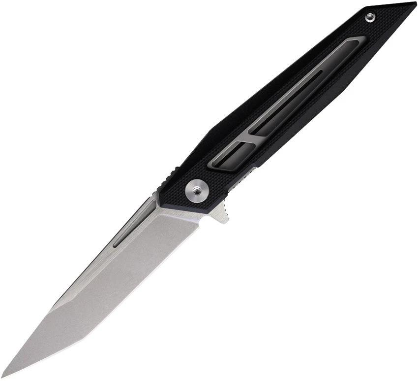 Brous Blades Gaviton Linerlock Black GRAVITON GRAY/SATIN by Brous Blades