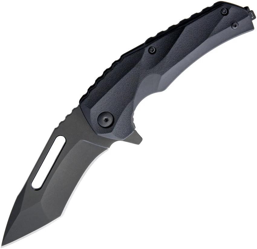 Brous Blades Reloader Linerlock Blackout BF210807 BLACKOUT by Brous Blades