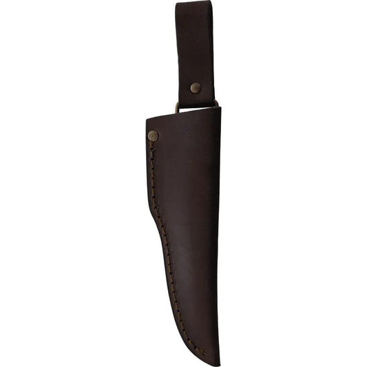 BRISA Trapper 95 Fixed Blade Knife With Green Micarta Handle Elmax Steel Full Tang Scandi Grind For Outdoors by BRISA
