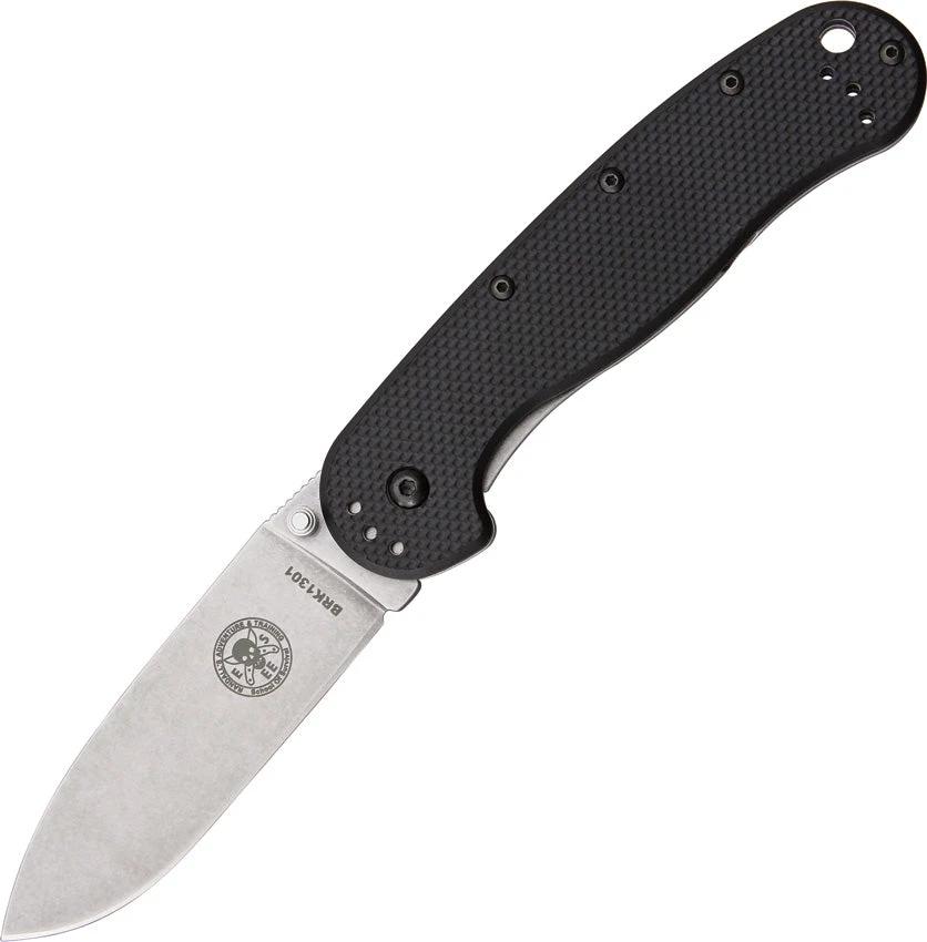 BRK Designed by ESEE Avispa Framelock Black D2 BRK1302 BLACK D2 by BRK Designed by ESEE