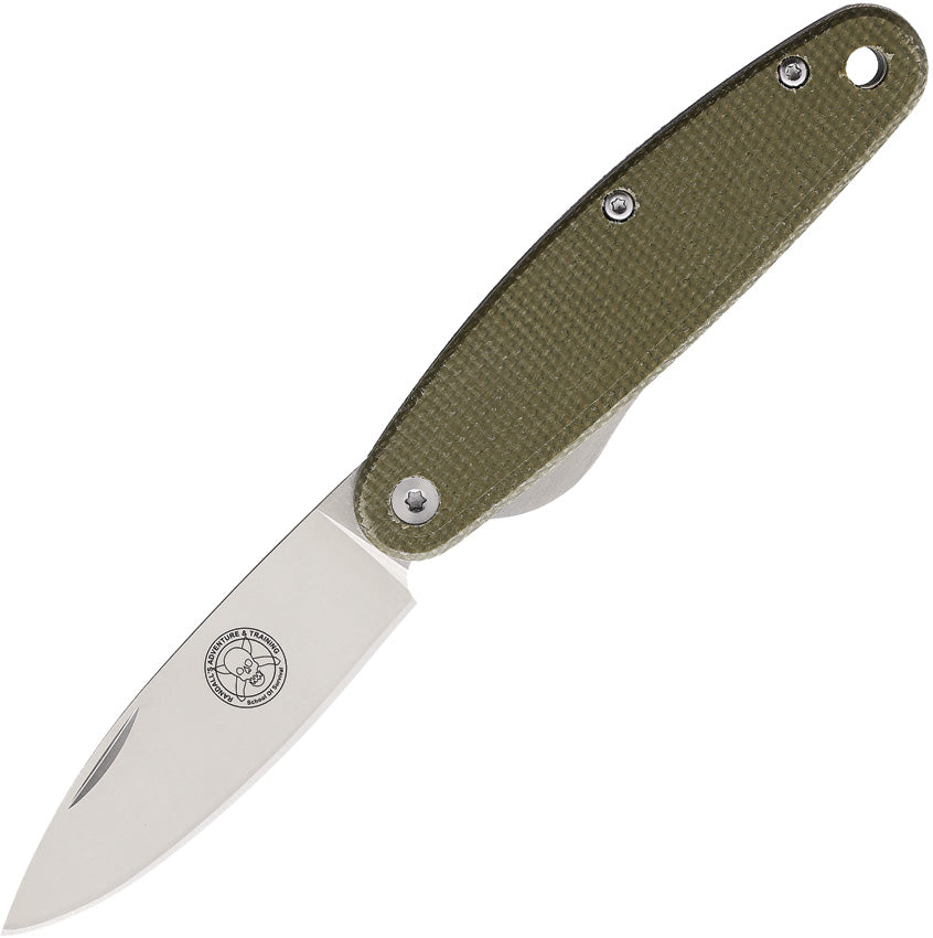 BRK Designed by ESEE Churp Linerlock Green BRKC1 GREEN MICARTA by BRK Designed by ESEE