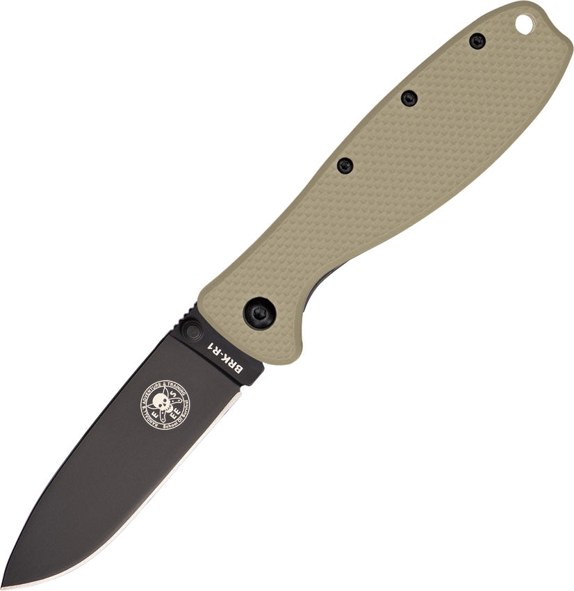 BRK Designed by ESEE Zancudo Framelock Tan/Blk D2 BRKR2DT D2 BLACK