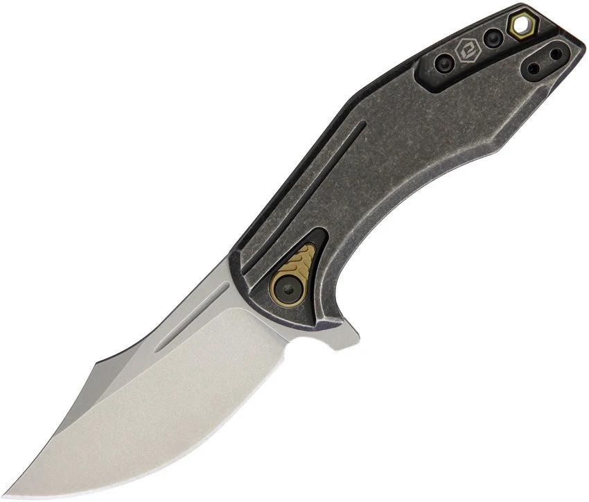 Bladerunners Systems Overwatch Framelock OVERGRY by Bladerunners Systems