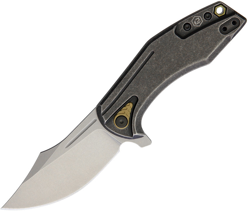 Bladerunners Systems Overwatch Framelock OVERGRY by Bladerunners Systems