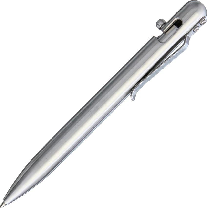 Bastion EDC Bolt Action Pen Stainless PEN-BLTACN-STS by Bastion