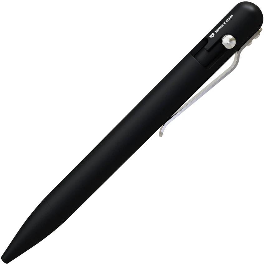 Bastion Bolt Action Pen Aluminum Black PEN-BLTACN-ALBLK by Bastion
