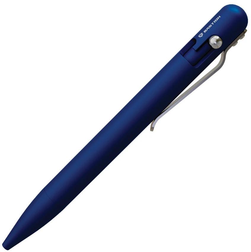 Bastion Bolt Action Pen Aluminum Blue PEN-BLTACN-ALBLU by Bastion