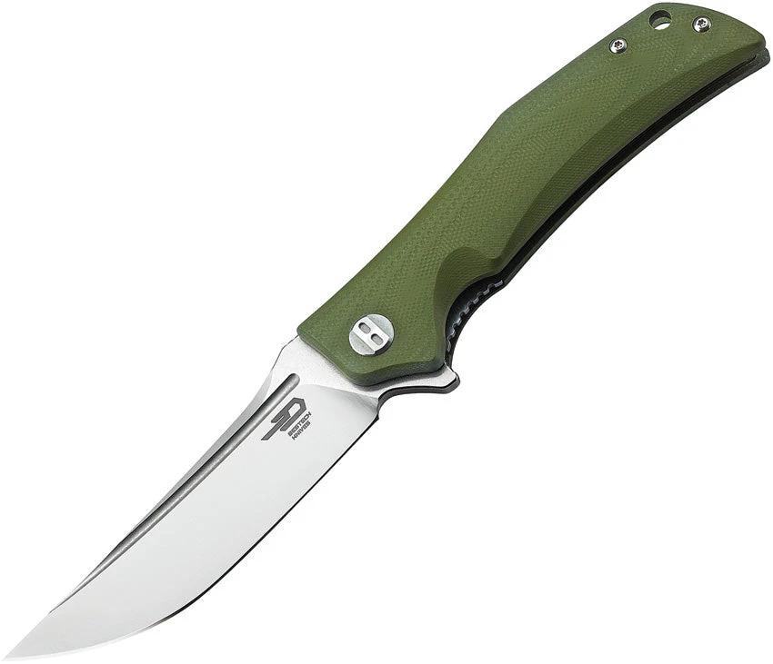 Bestech Knives Scimitar G10 Linerlock Green BG05B-1 by Bestech Knives