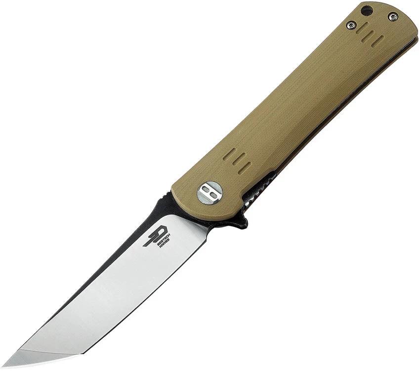 Bestech Knives Kendo G10 Linerlock Beige BG06C-2 by Bestech Knives