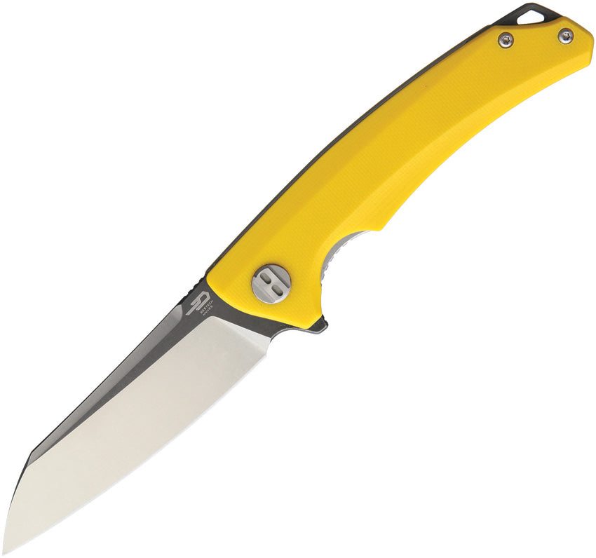 Bestech Knives TEXEL Linerlock Yellow BG21C-2