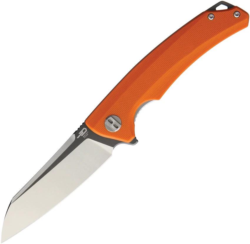 Bestech Knives TEXEL Linerlock Orange BG21D-2 by Bestech Knives