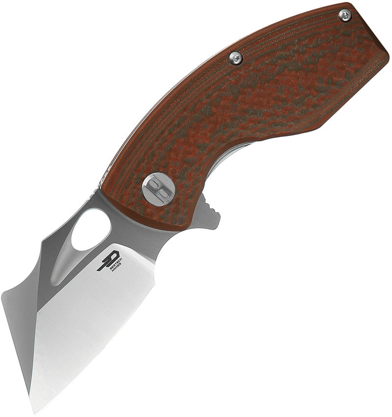 Bestech Knives Lizard Linerlock Grn/Org BG39B