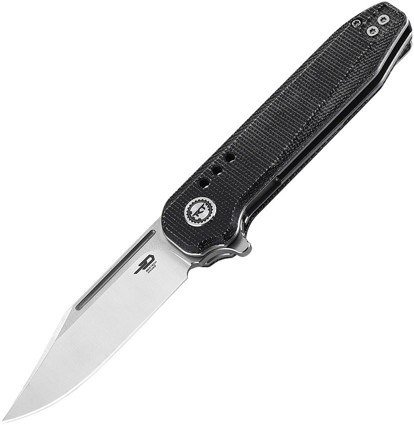 Bestech Knives Syntax Linerlock Black Micarta BG41D