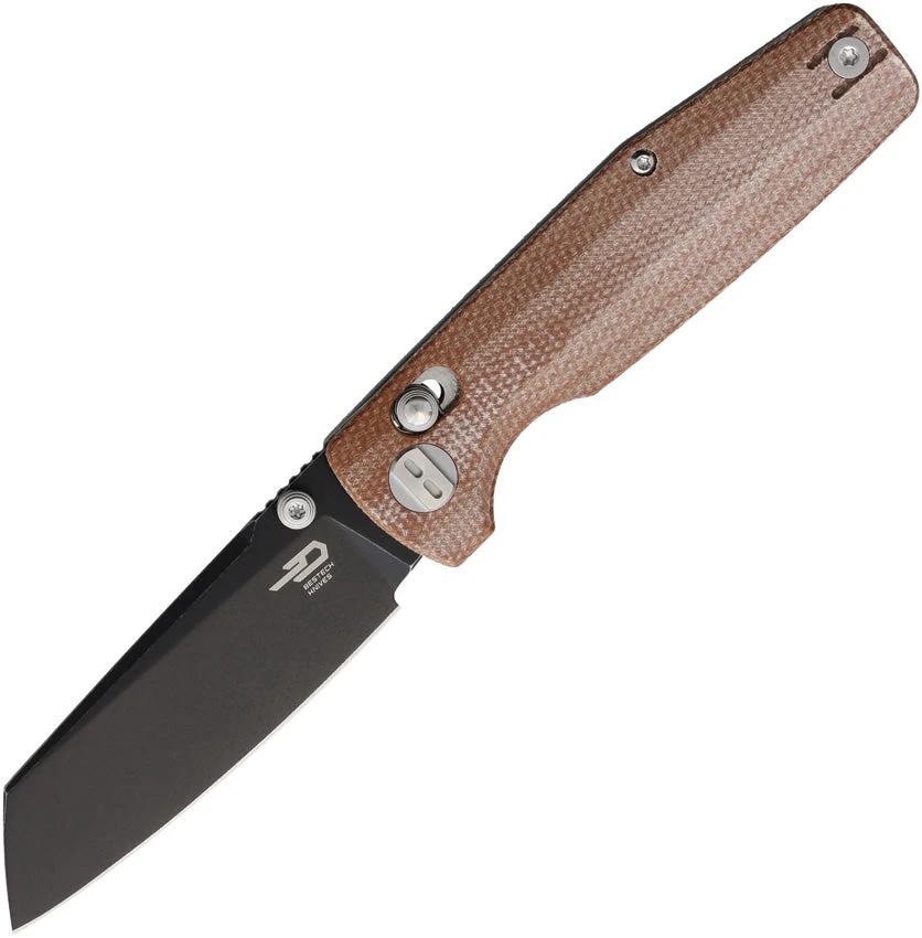 Bestech Knives Slasher Axis Lock Natural BG43E by Bestech Knives