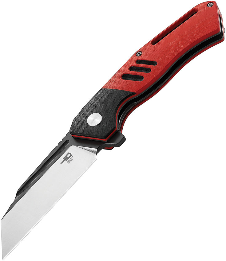 Bestech Knives Rockface Linerlock Red BG46C
