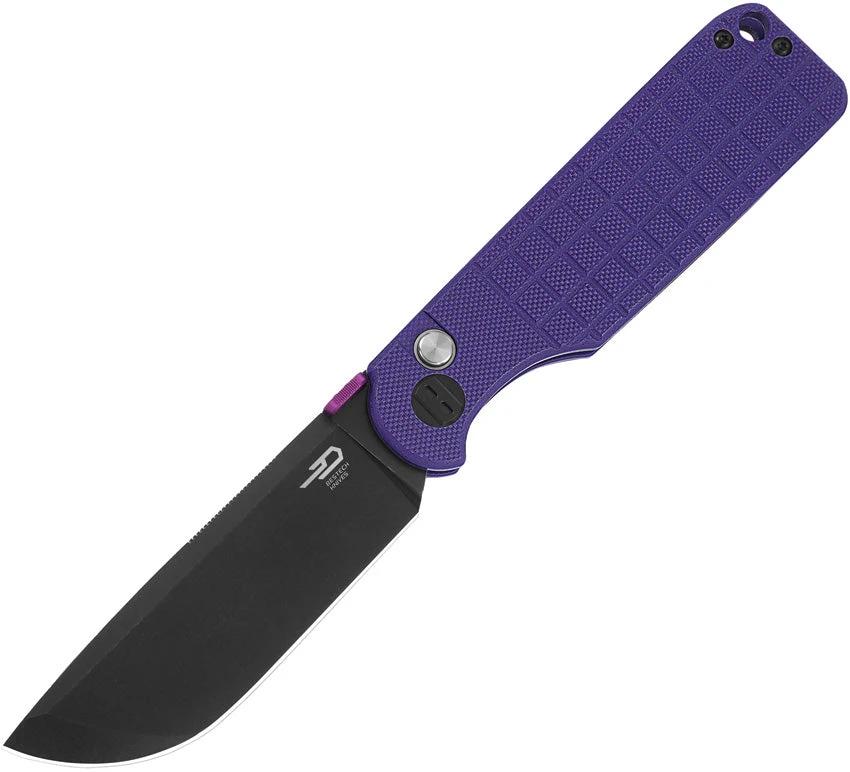 Bestech Knives Glok Button Lock Purple BG55D by Bestech Knives