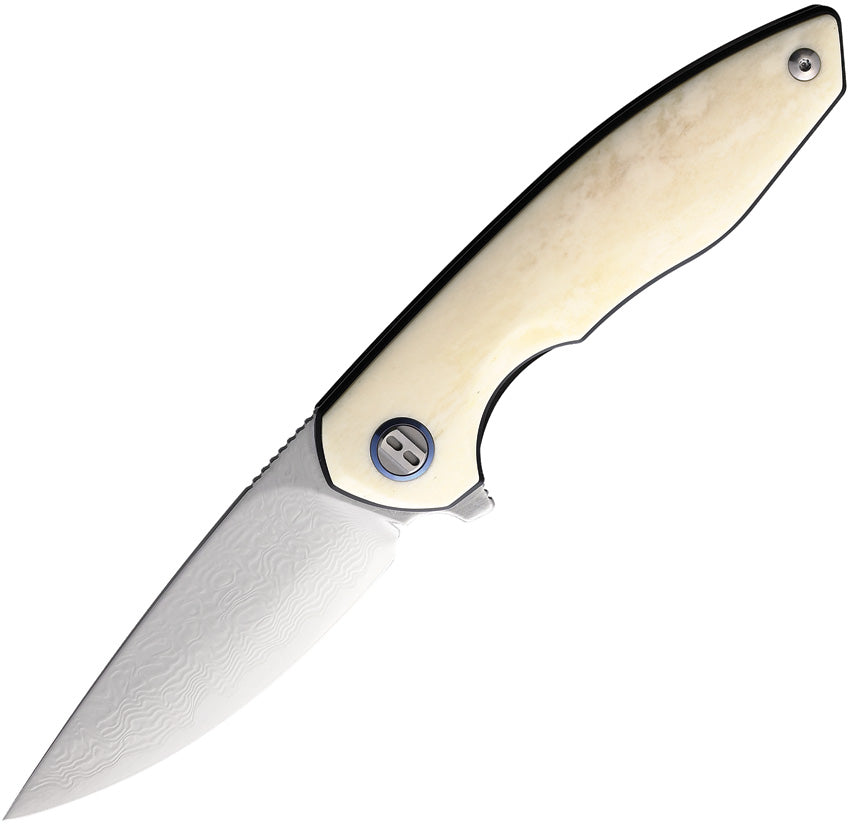 Bestech Knives Bambi Linerlock Ox Bone BL08B