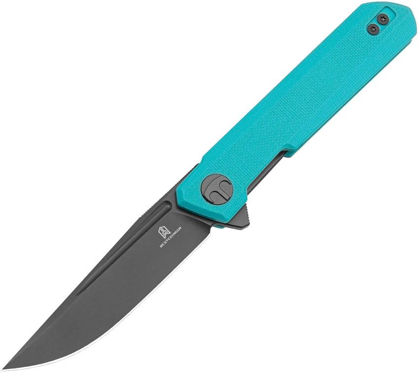 Bestech Knives Mini Dundee Linerlock Teal BMK03E by Bestech Knives